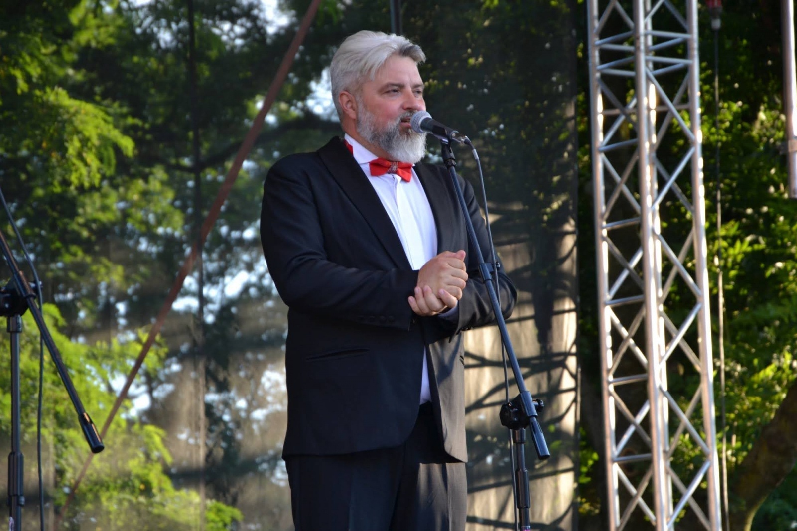 Zdjęcie w galerii na portalu naszraciborz.pl: Trzej tenorzy zaśpiewali na Zamku Piastowskim wiadomości z regionu