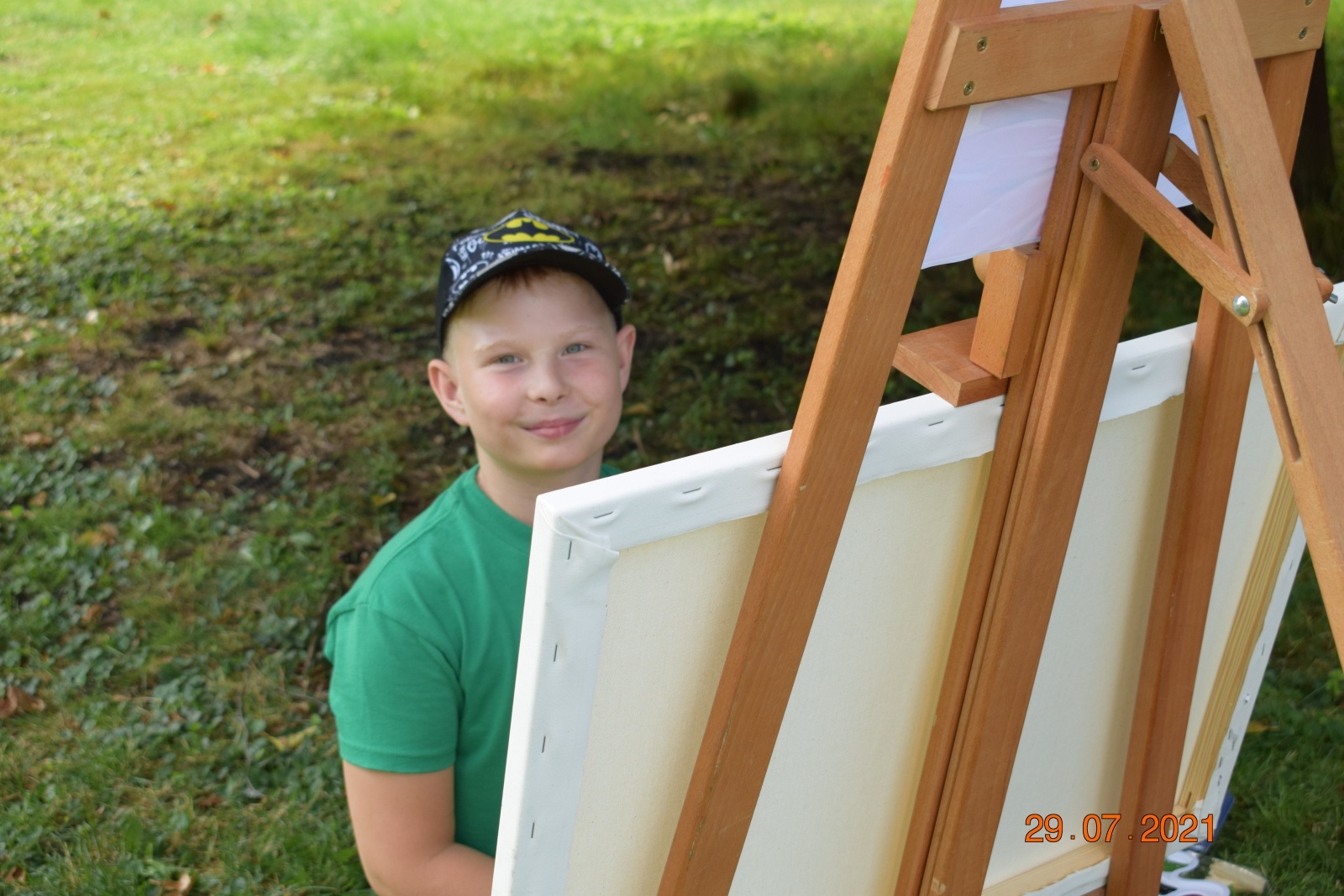 Zdjęcie w galerii na portalu naszraciborz.pl: Wakacje w powiecie. Plener malarski w Rudach za nami [FOTO] wiadomości z regionu
