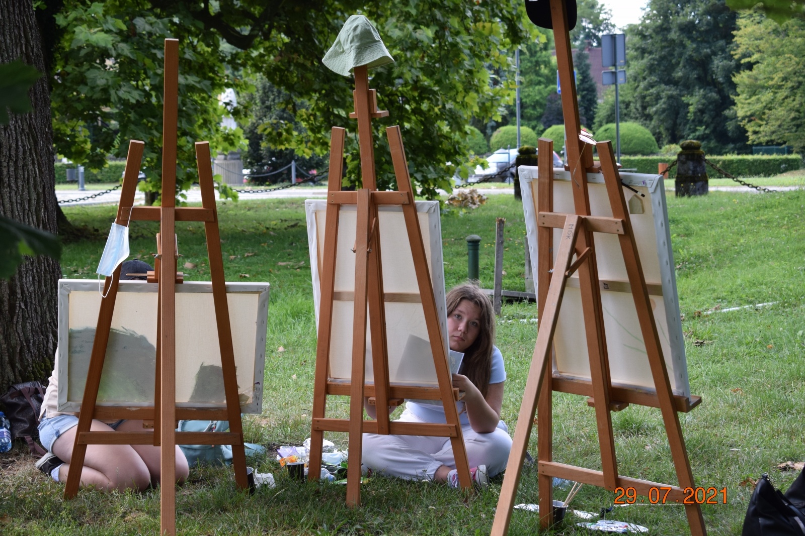 Zdjęcie w galerii na portalu naszraciborz.pl: Wakacje w powiecie. Plener malarski w Rudach za nami [FOTO] wiadomości z regionu