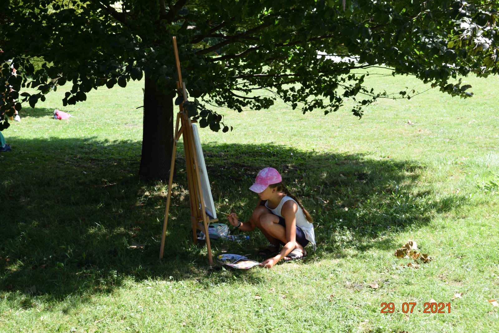 Zdjęcie w galerii na portalu naszraciborz.pl: Wakacje w powiecie. Plener malarski w Rudach za nami [FOTO] wiadomości z regionu