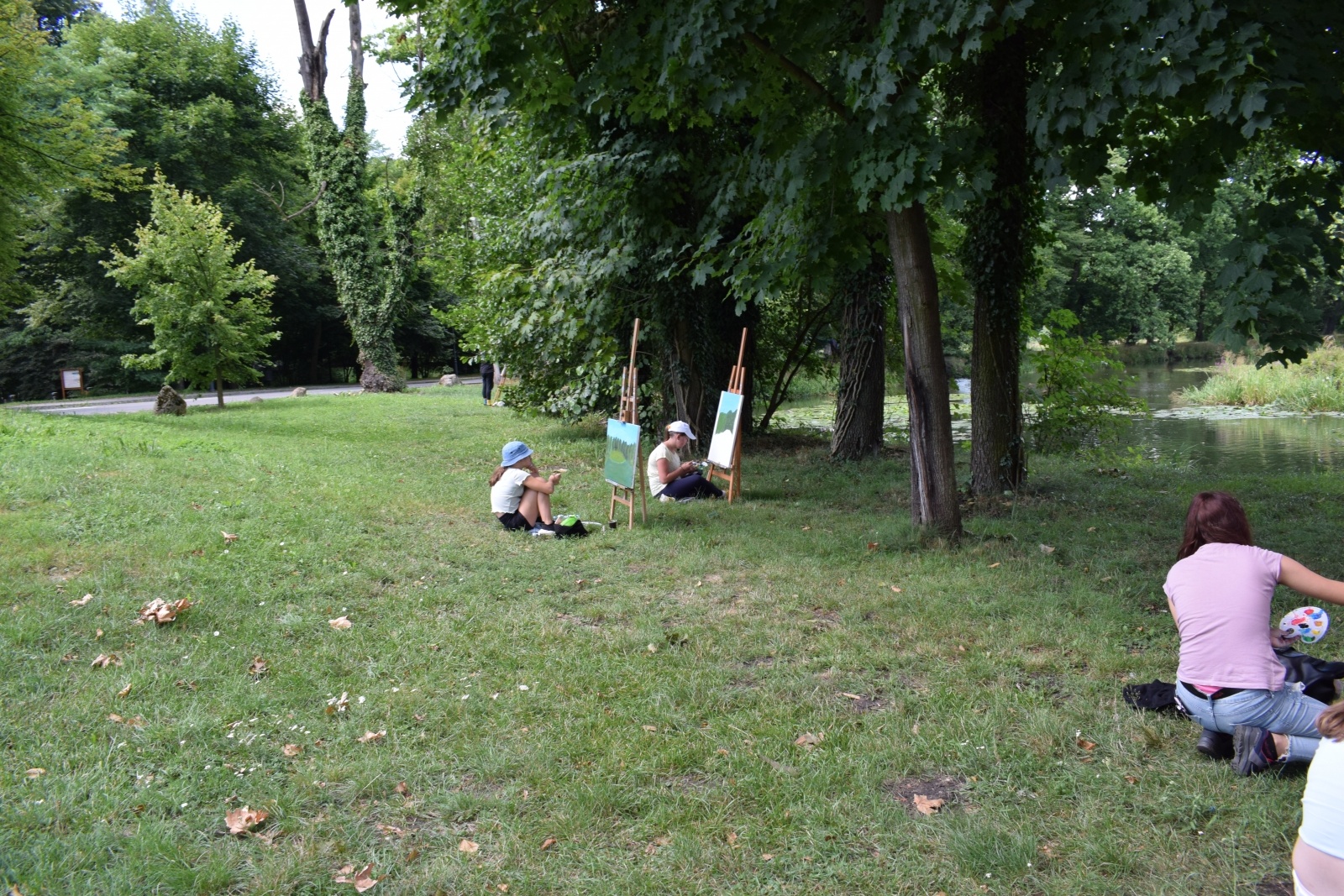 Zdjęcie w galerii na portalu naszraciborz.pl: Wakacje w powiecie. Plener malarski w Rudach za nami [FOTO] wiadomości z regionu