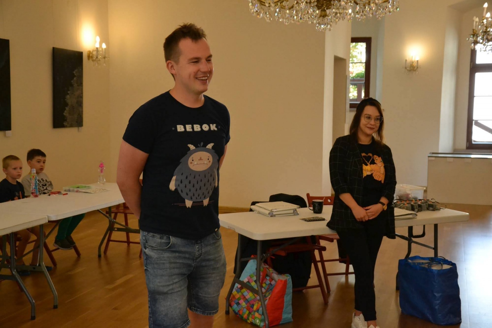 Zdjęcie w galerii na portalu naszraciborz.pl: Jesteśmy dobrzy w te klocki. Warsztaty Lego na Zamku Piastowskim  wiadomości z regionu