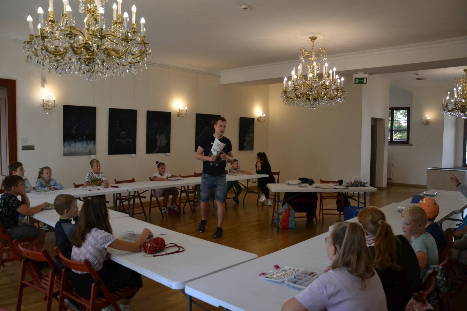 Zdjęcie w galerii na portalu naszraciborz.pl: Jesteśmy dobrzy w te klocki. Warsztaty Lego na Zamku Piastowskim  wiadomości z regionu