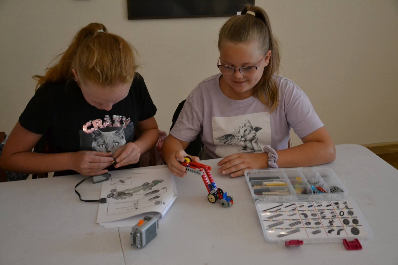 Zdjęcie w galerii na portalu naszraciborz.pl: Jesteśmy dobrzy w te klocki. Warsztaty Lego na Zamku Piastowskim  wiadomości z regionu