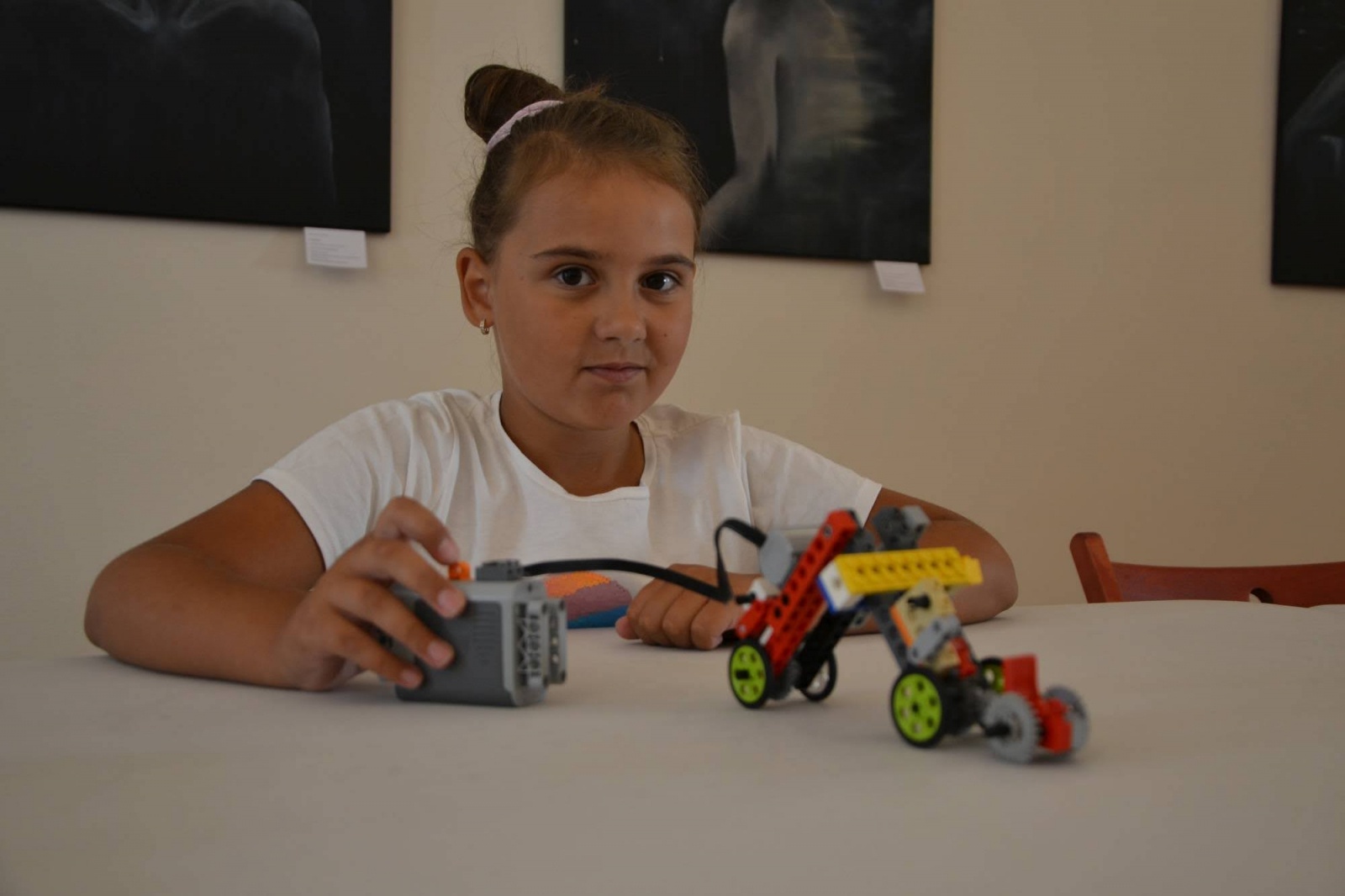 Zdjęcie w galerii na portalu naszraciborz.pl: Jesteśmy dobrzy w te klocki. Warsztaty Lego na Zamku Piastowskim  wiadomości z regionu