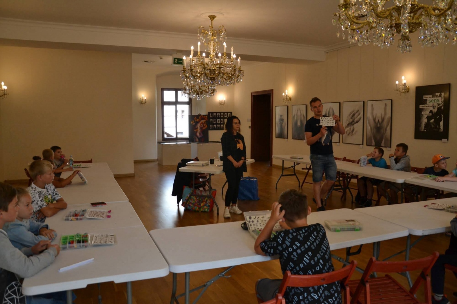 Zdjęcie w galerii na portalu naszraciborz.pl: Jesteśmy dobrzy w te klocki. Warsztaty Lego na Zamku Piastowskim  wiadomości z regionu