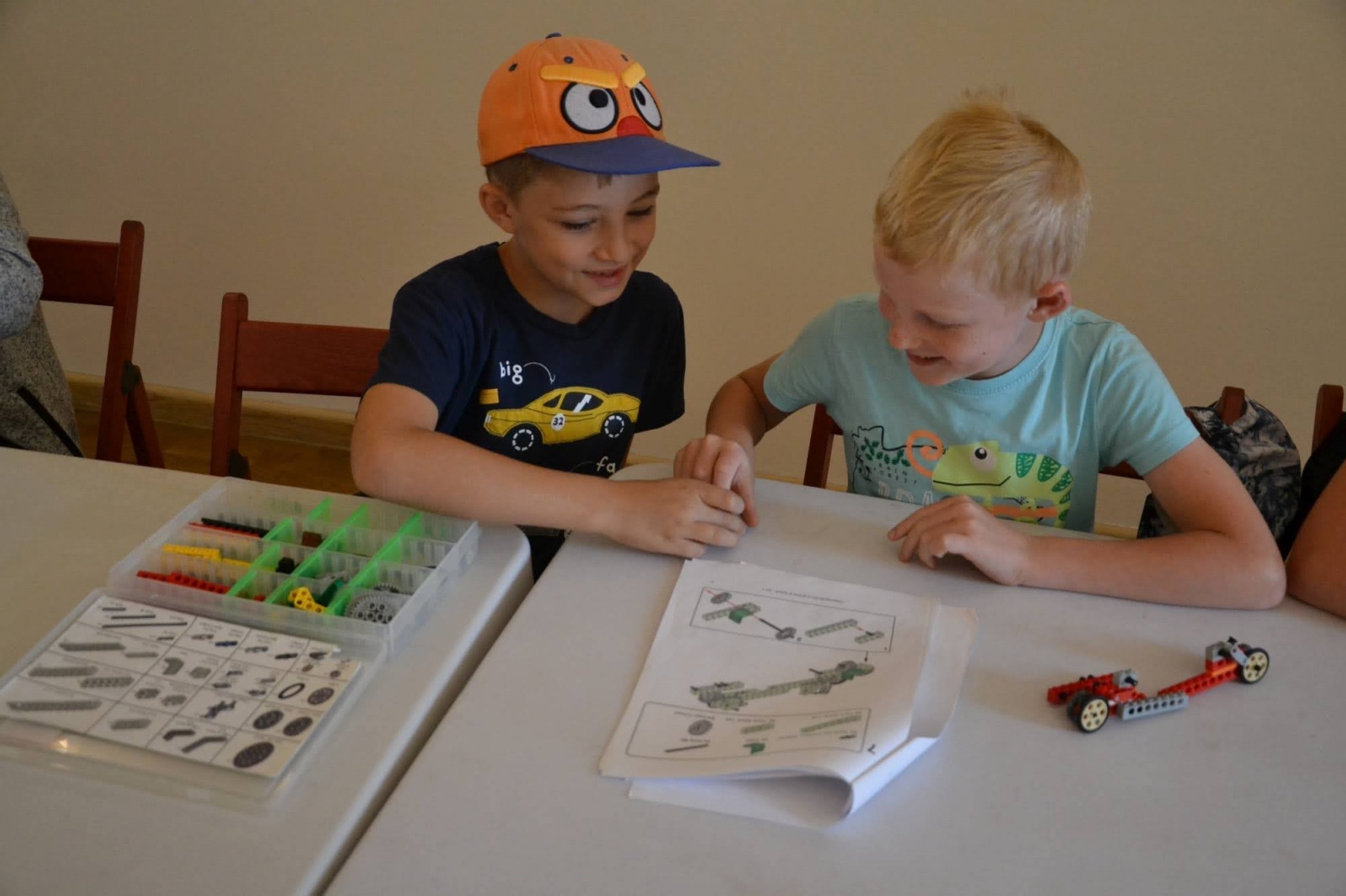 Zdjęcie w galerii na portalu naszraciborz.pl: Jesteśmy dobrzy w te klocki. Warsztaty Lego na Zamku Piastowskim  wiadomości z regionu