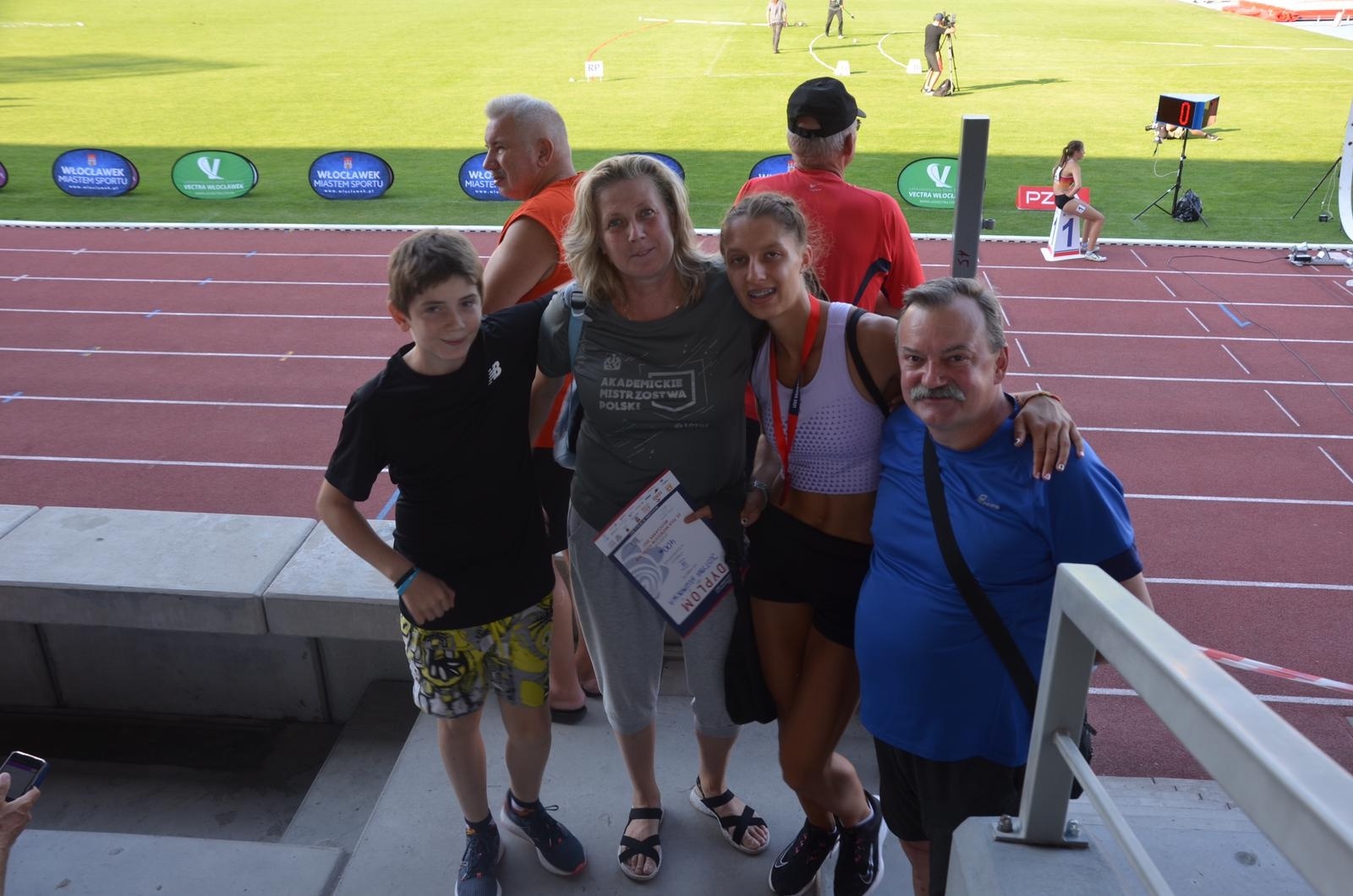 Zdjęcie w galerii na portalu naszraciborz.pl: Złoto Patrycji Rębisz we Włocławku wiadomości z regionu