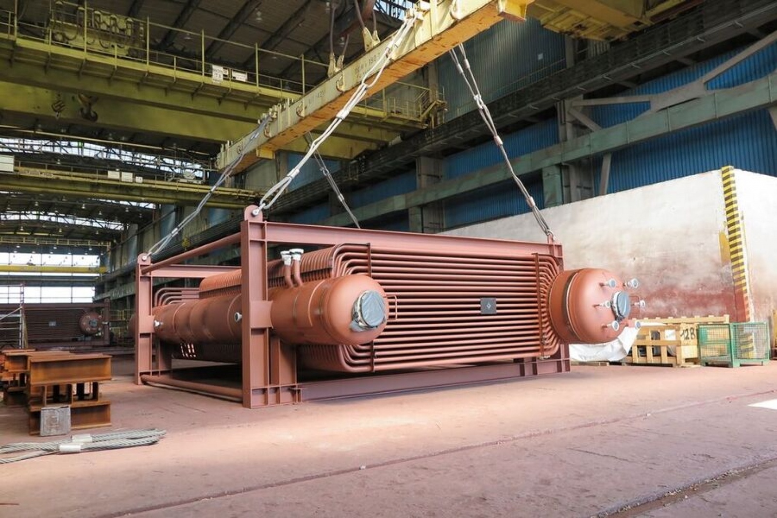 Zdjęcie w galerii na portalu naszraciborz.pl: Transport wielkogabarytowy z Rafako do Radlina wiadomości z regionu