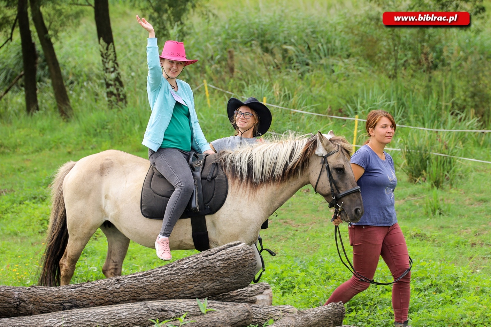 Zdjęcie w galerii na portalu naszraciborz.pl: Hipoterapia i nauka belgijki w ramach Lata z biblioteką [FOTO] wiadomości z regionu