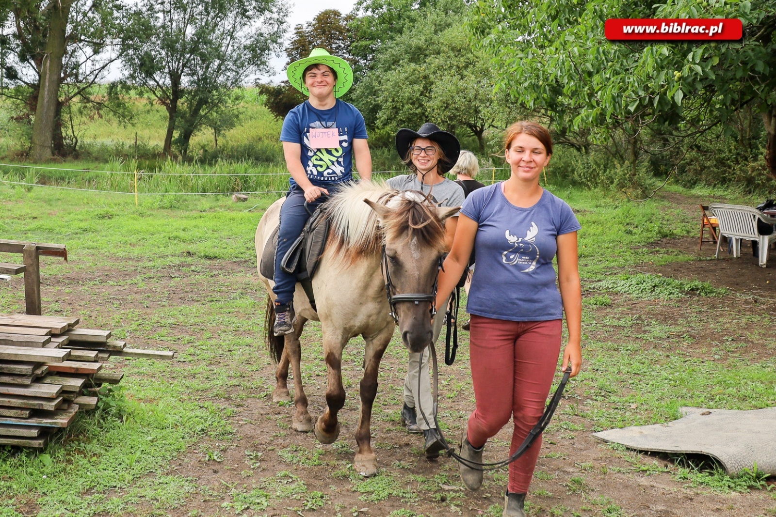 Zdjęcie w galerii na portalu naszraciborz.pl: Hipoterapia i nauka belgijki w ramach Lata z biblioteką [FOTO] wiadomości z regionu
