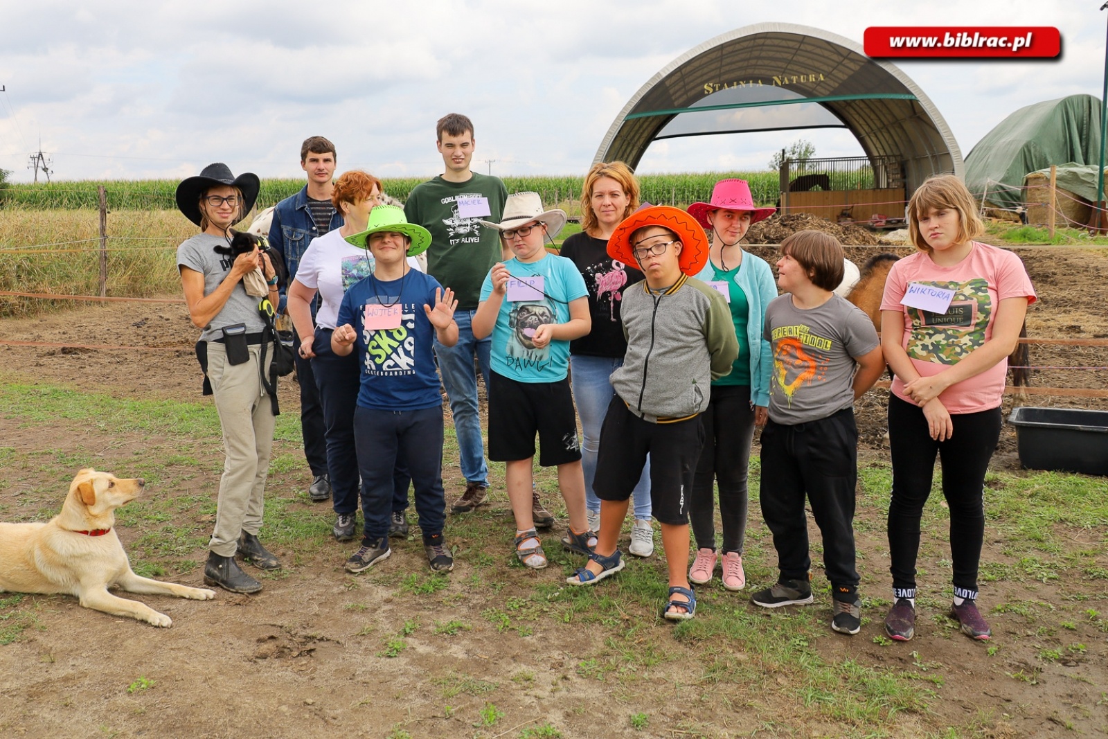 Zdjęcie w galerii na portalu naszraciborz.pl: Hipoterapia i nauka belgijki w ramach Lata z biblioteką [FOTO] wiadomości z regionu
