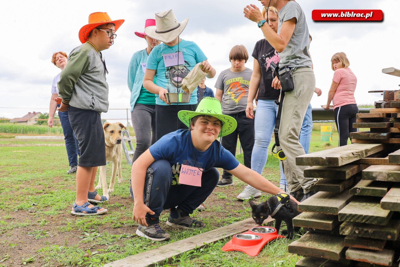 Zdjęcie w galerii na portalu naszraciborz.pl: Hipoterapia i nauka belgijki w ramach Lata z biblioteką [FOTO] wiadomości z regionu