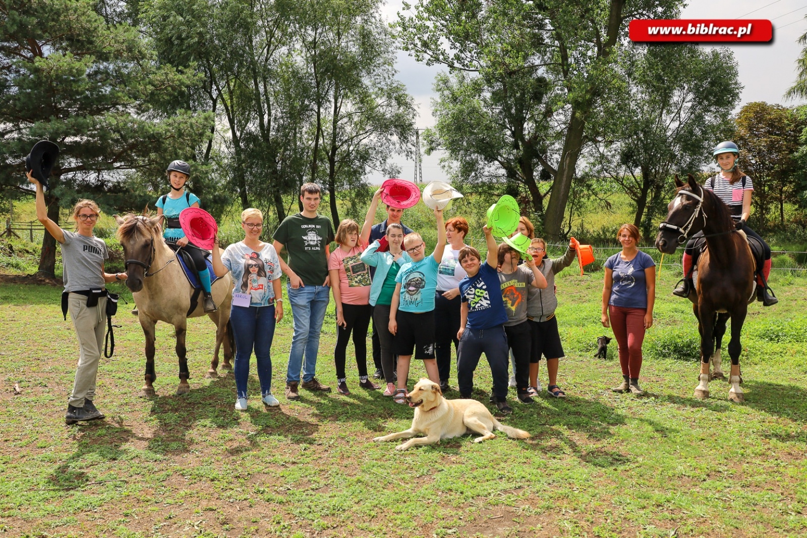 Zdjęcie w galerii na portalu naszraciborz.pl: Hipoterapia i nauka belgijki w ramach Lata z biblioteką [FOTO] wiadomości z regionu