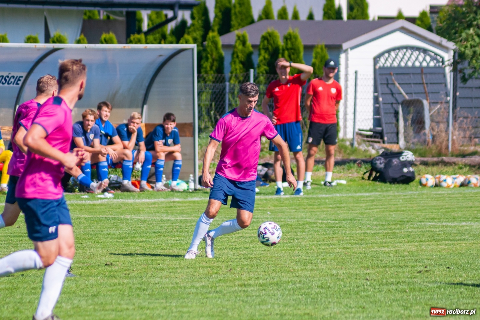 Zdjęcie w galerii na portalu naszraciborz.pl: Piast Gliwice przyjechał na sparing do Krzyżanowic [FOTO] wiadomości z regionu