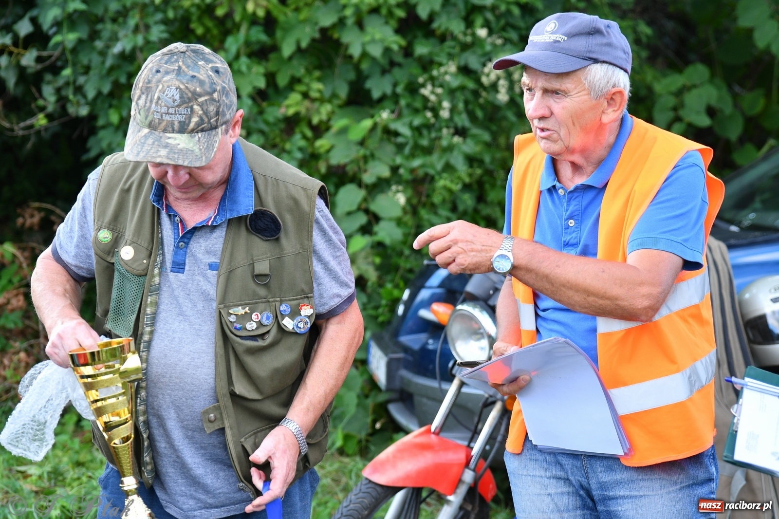 Zdjęcie w galerii na portalu naszraciborz.pl: Roland Przybyła triumfatorem zawodów wędkarskich Odra 2021 wiadomości z regionu