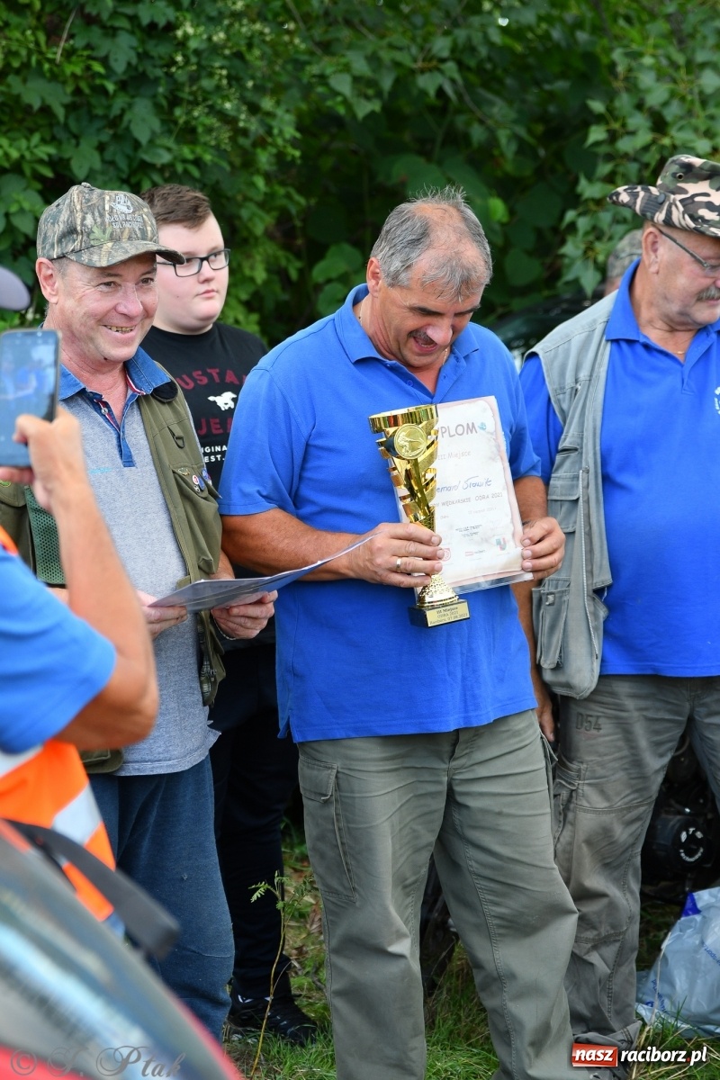 Zdjęcie w galerii na portalu naszraciborz.pl: Roland Przybyła triumfatorem zawodów wędkarskich Odra 2021 wiadomości z regionu