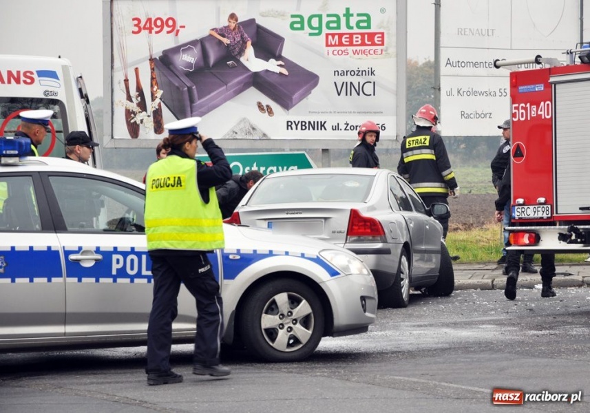 Zdjęcie w galerii na portalu naszraciborz.pl: Kolejna kraksa na mycie wiadomości z regionu