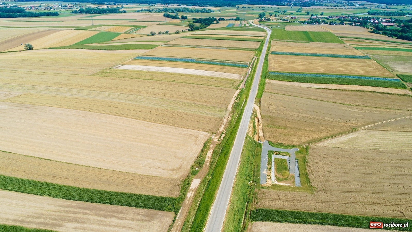 Zdjęcie w galerii na portalu naszraciborz.pl: Raport z budowy wschodniej obwodnicy Raciborza [LIPIEC] wiadomości z regionu