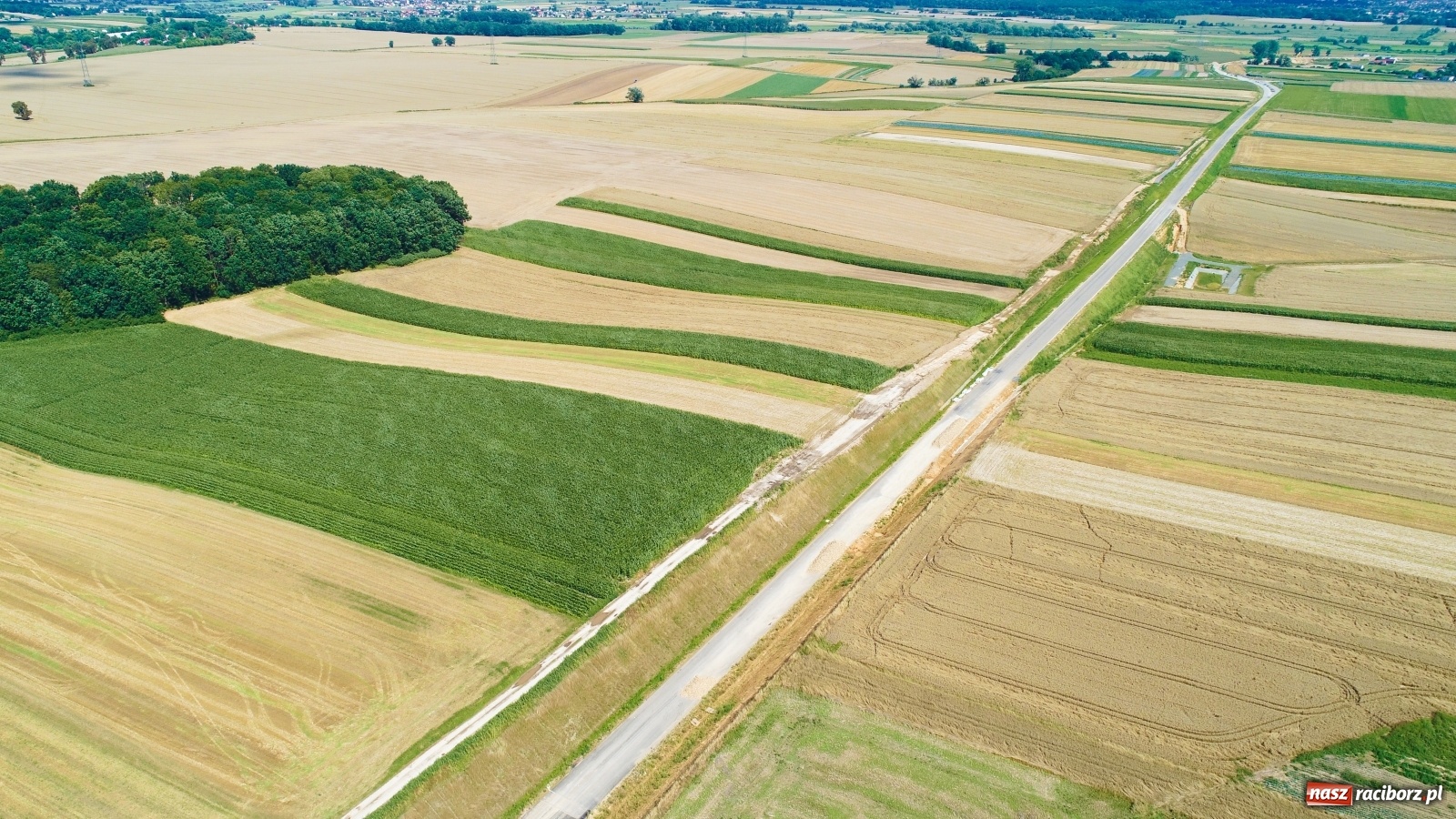 Zdjęcie w galerii na portalu naszraciborz.pl: Raport z budowy wschodniej obwodnicy Raciborza [LIPIEC] wiadomości z regionu