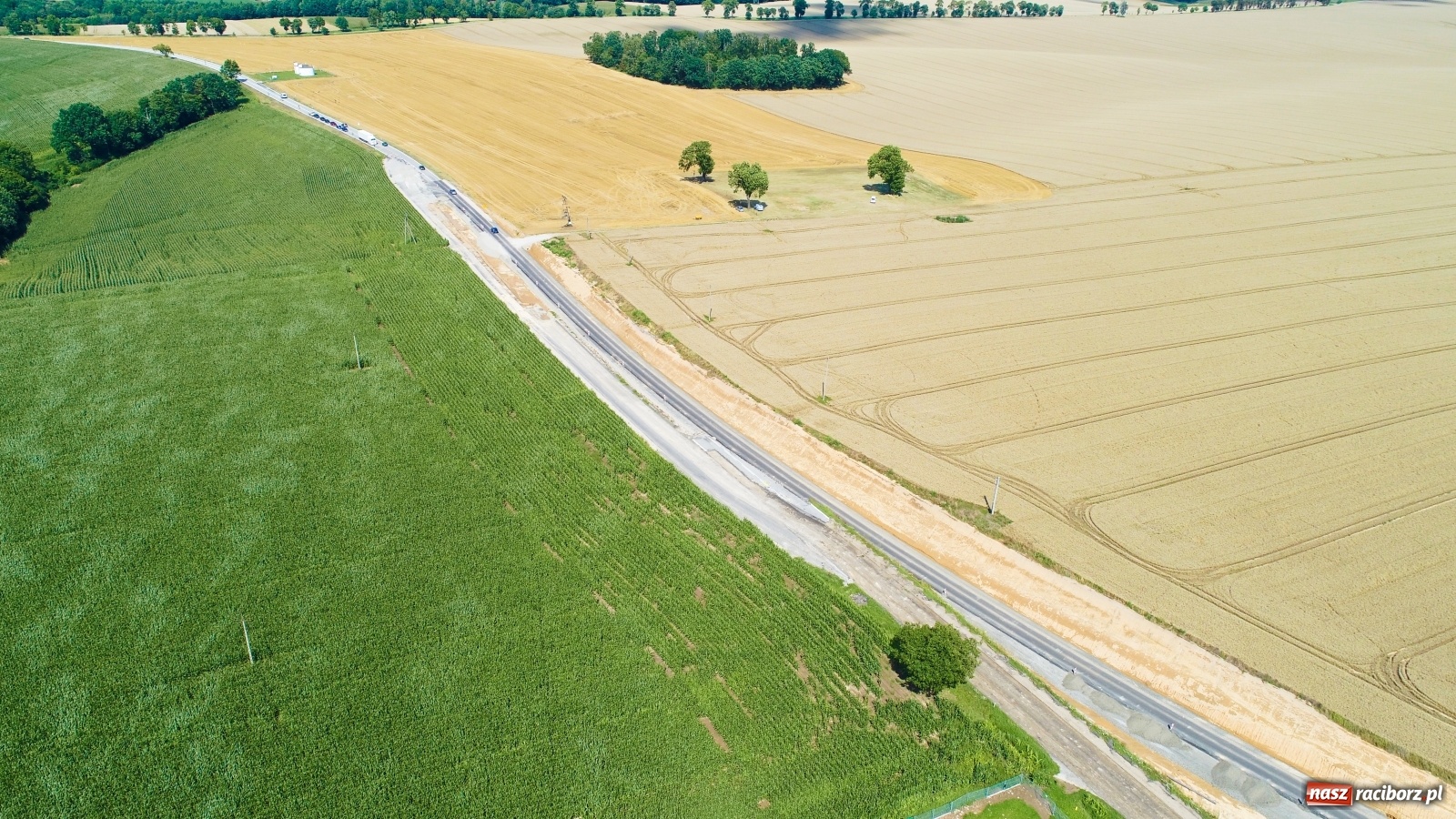 Zdjęcie w galerii na portalu naszraciborz.pl: Raport z budowy wschodniej obwodnicy Raciborza [LIPIEC] wiadomości z regionu