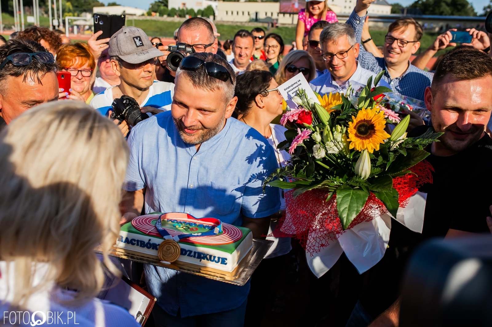 Zdjęcie w galerii na portalu naszraciborz.pl: To wy daliście Justynie radość i wzruszenie [FOTO i WIDEO] wiadomości z regionu