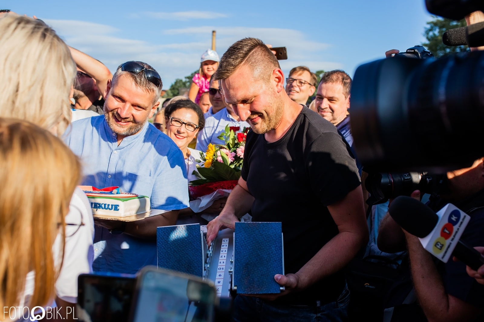 Zdjęcie w galerii na portalu naszraciborz.pl: To wy daliście Justynie radość i wzruszenie [FOTO i WIDEO] wiadomości z regionu