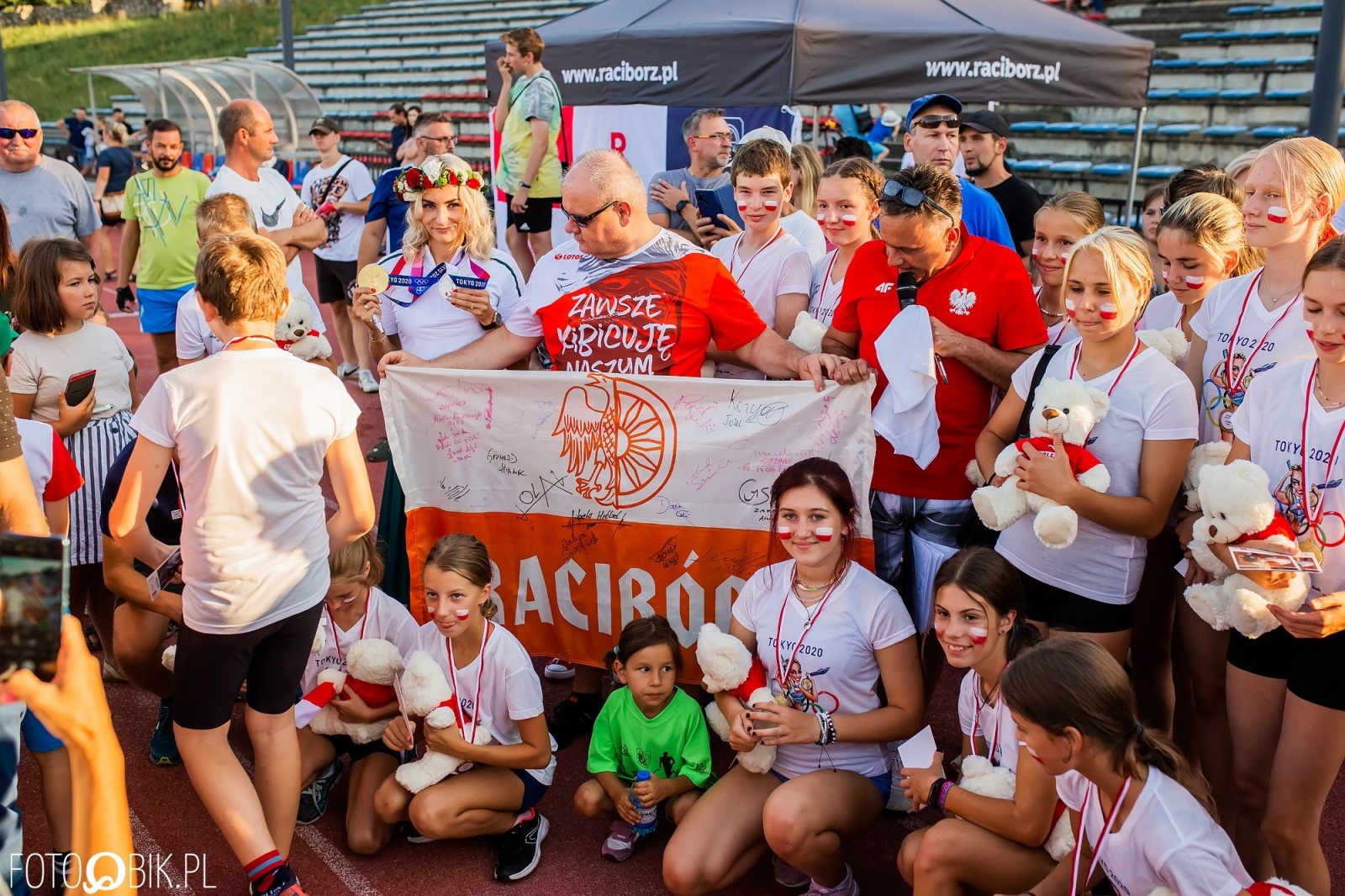 Zdjęcie w galerii na portalu naszraciborz.pl: To wy daliście Justynie radość i wzruszenie [FOTO i WIDEO] wiadomości z regionu