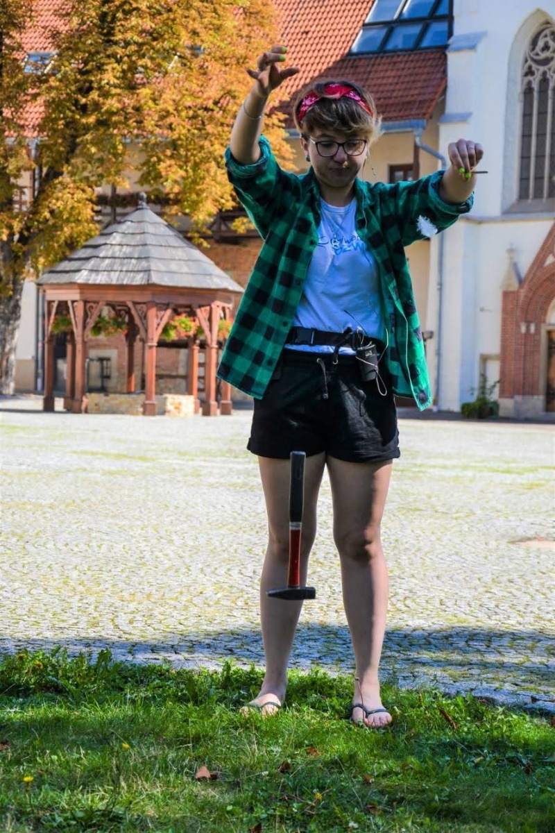 Zdjęcie w galerii na portalu naszraciborz.pl: Warsztaty rakietowo-wystrzałowe, czyli akcja „WAKACJE w POWIECIE” na Zamku Piastowskim wiadomości z regionu