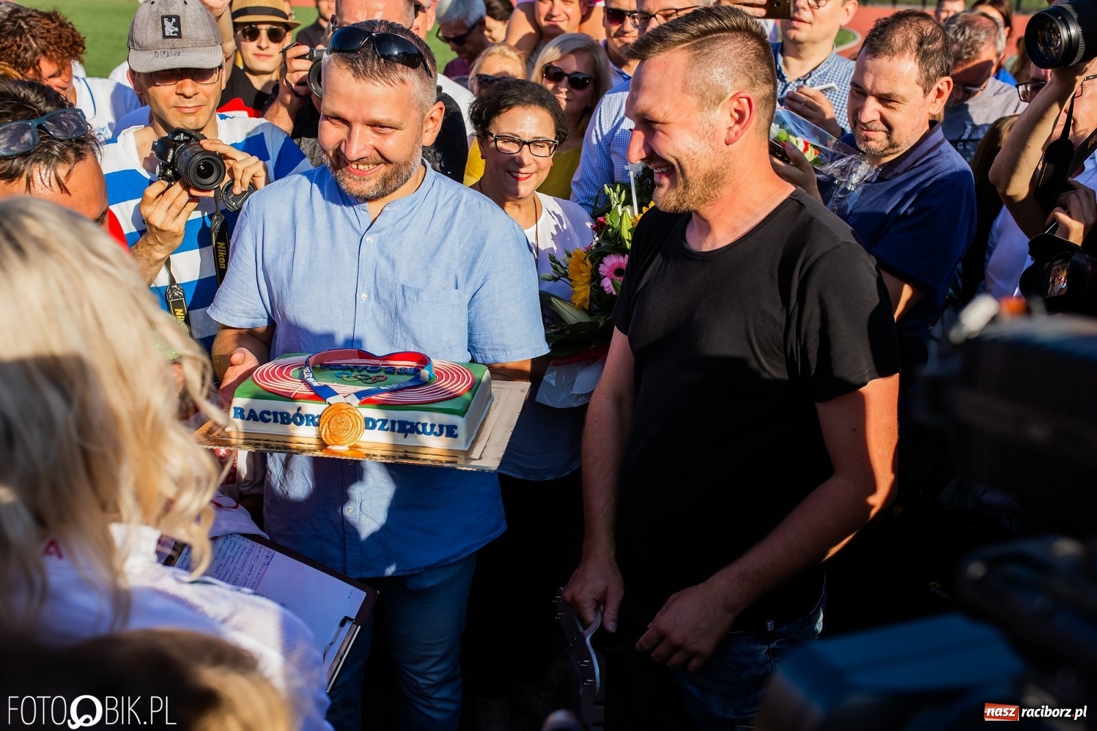 Zdjęcie w galerii na portalu naszraciborz.pl: Blok startowy w prezencie od OSiR-u, czyli mało znane fakty z przygotowań do Tokio w Raciborzu wiadomości z regionu