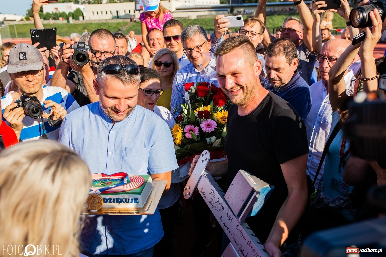Zdjęcie w galerii na portalu naszraciborz.pl: Blok startowy w prezencie od OSiR-u, czyli mało znane fakty z przygotowań do Tokio w Raciborzu wiadomości z regionu