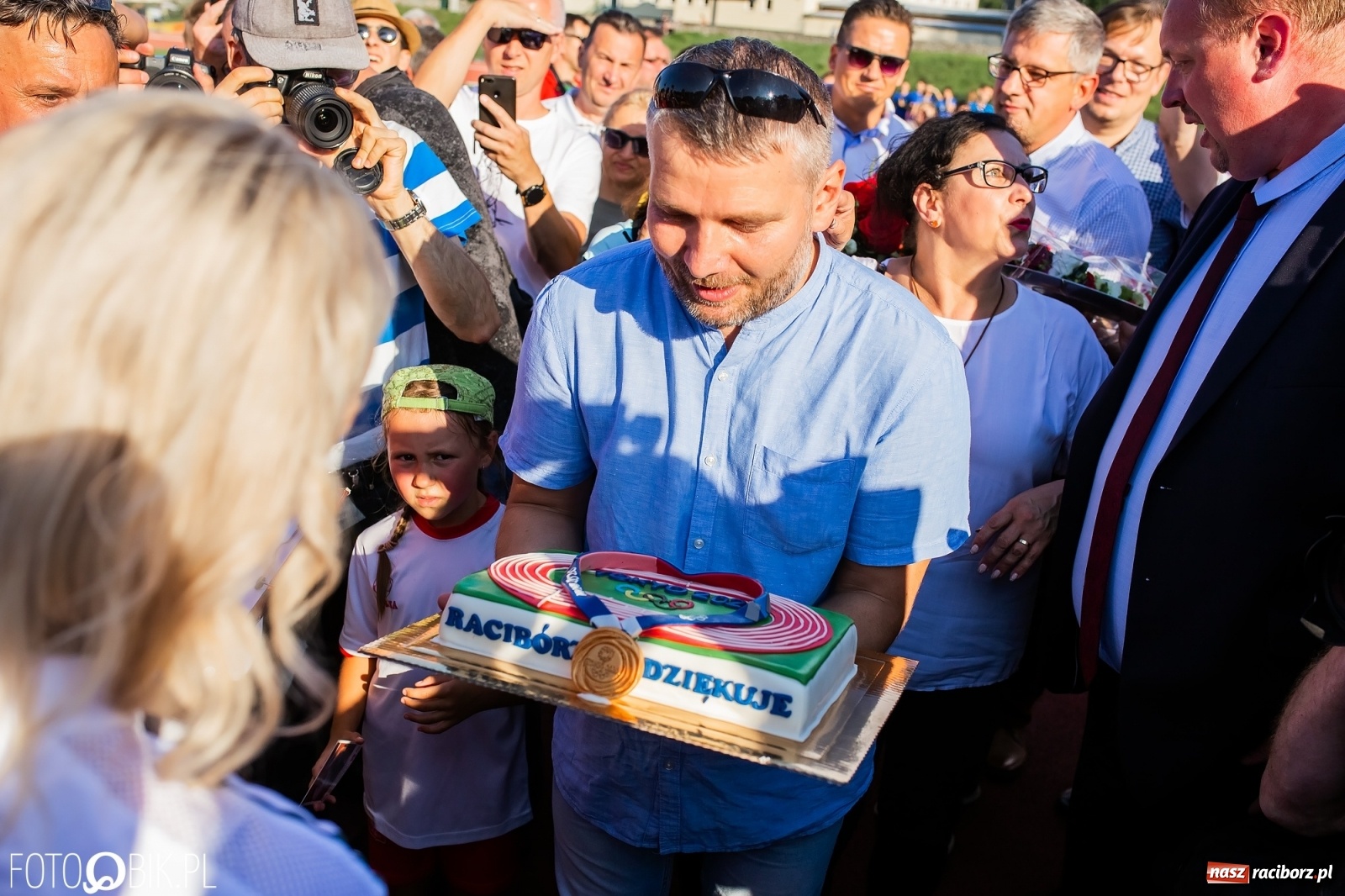 Zdjęcie w galerii na portalu naszraciborz.pl: Blok startowy w prezencie od OSiR-u, czyli mało znane fakty z przygotowań do Tokio w Raciborzu wiadomości z regionu