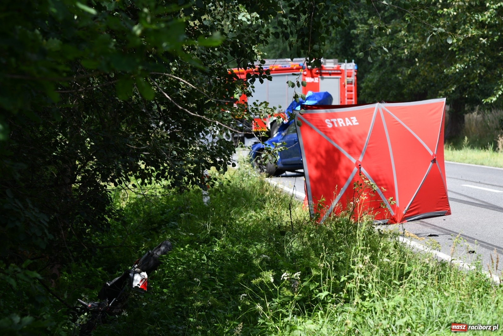 Zdjęcie w galerii na portalu naszraciborz.pl: Ustalenia policji w sprawie tragicznego wypadku na trasie Racibórz-Babice wiadomości z regionu