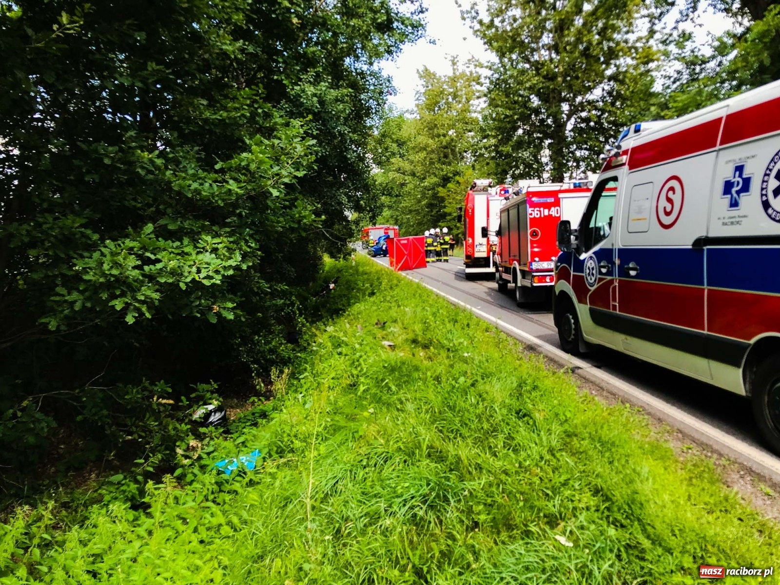 Zdjęcie w galerii na portalu naszraciborz.pl: Ustalenia policji w sprawie tragicznego wypadku na trasie Racibórz-Babice wiadomości z regionu