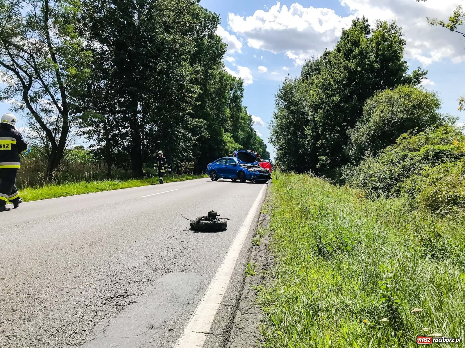 Zdjęcie w galerii na portalu naszraciborz.pl: Ustalenia policji w sprawie tragicznego wypadku na trasie Racibórz-Babice wiadomości z regionu