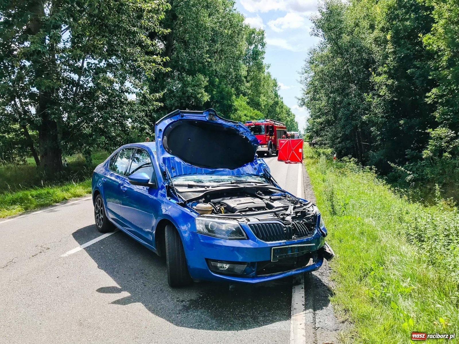 Zdjęcie w galerii na portalu naszraciborz.pl: Ustalenia policji w sprawie tragicznego wypadku na trasie Racibórz-Babice wiadomości z regionu