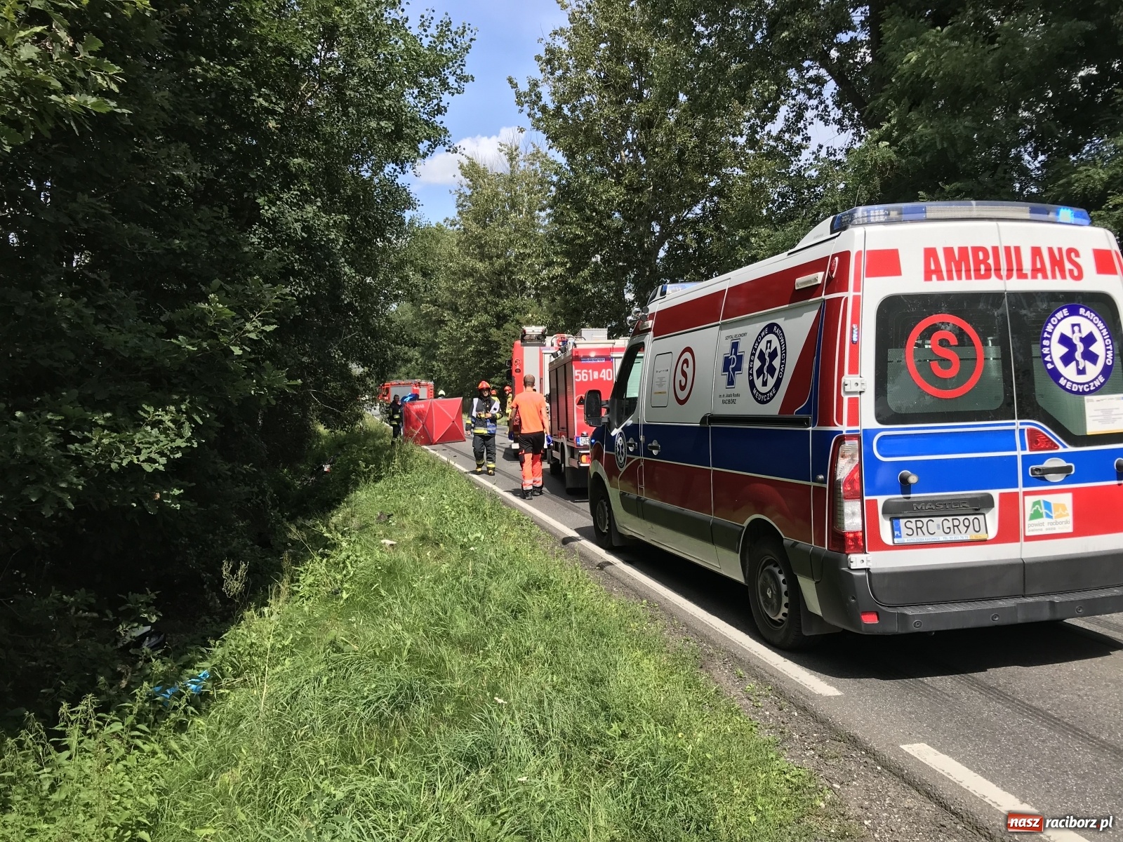 Zdjęcie w galerii na portalu naszraciborz.pl: Ustalenia policji w sprawie tragicznego wypadku na trasie Racibórz-Babice wiadomości z regionu