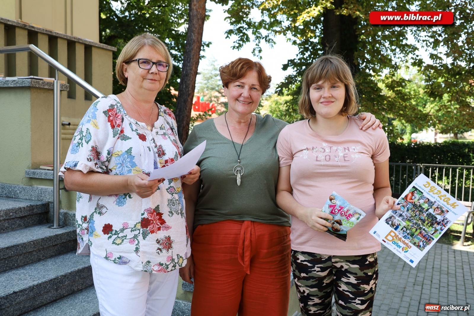 Zdjęcie w galerii na portalu naszraciborz.pl: Alpakoterapia na zakończenie Lata z biblioteką dla osób z niepełnosprawnościami wiadomości z regionu