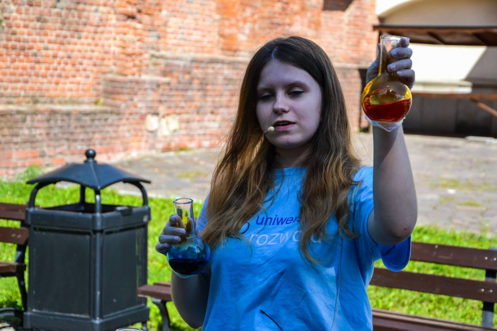Zdjęcie w galerii na portalu naszraciborz.pl: Lodowe eksperymenty w dawnej siedzibie Piastów [FOTO] wiadomości z regionu