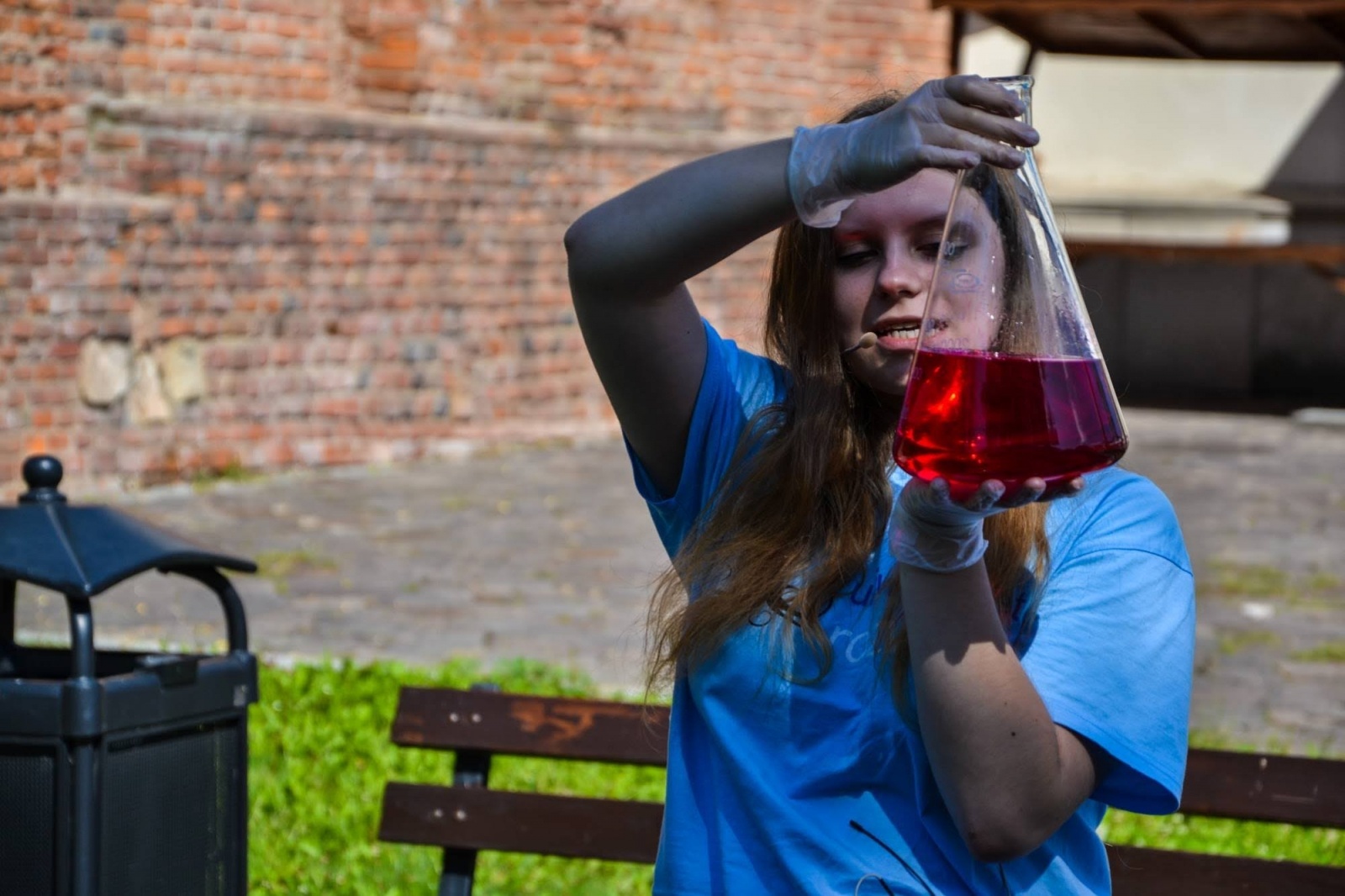 Zdjęcie w galerii na portalu naszraciborz.pl: Lodowe eksperymenty w dawnej siedzibie Piastów [FOTO] wiadomości z regionu