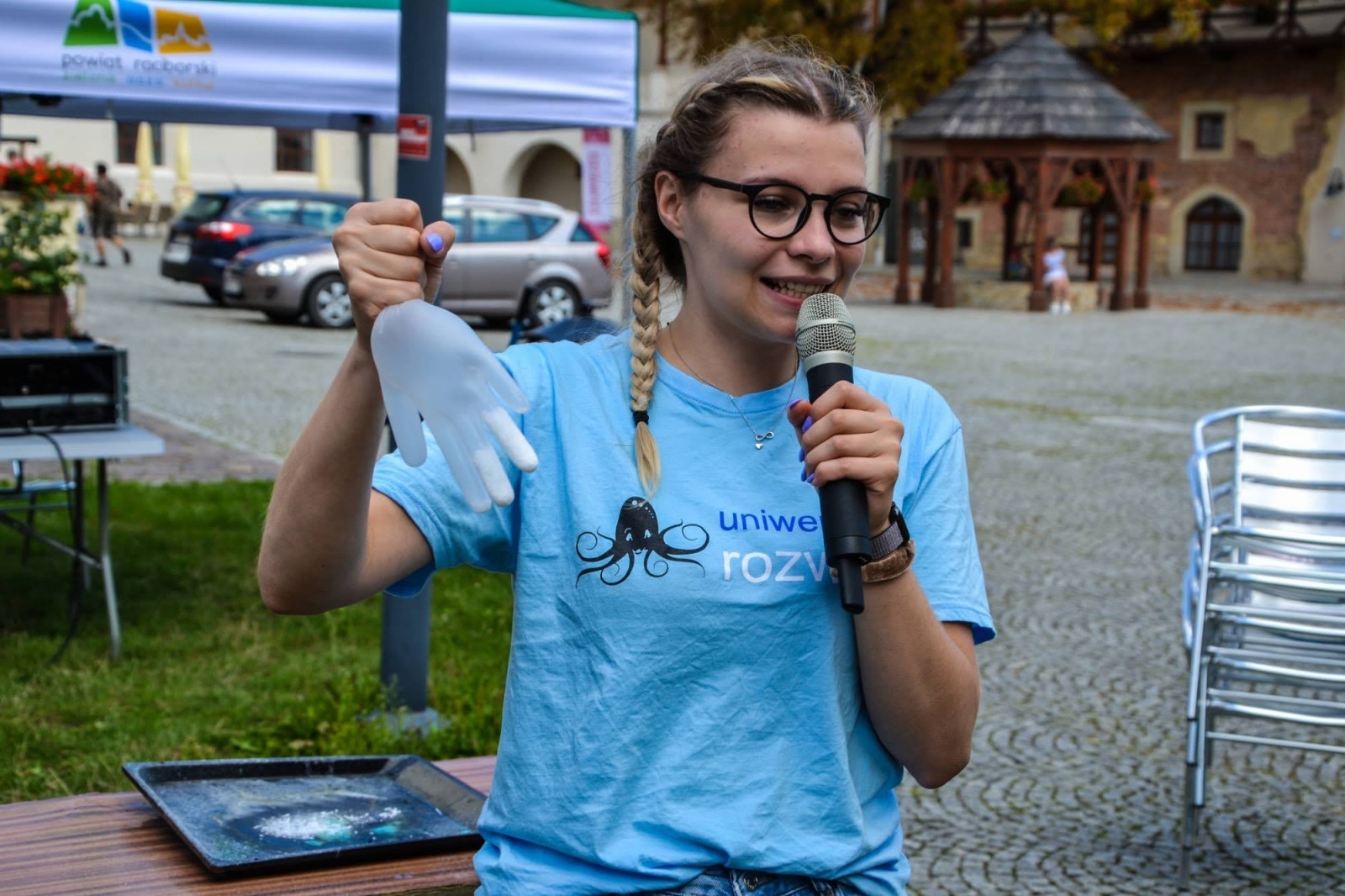 Zdjęcie w galerii na portalu naszraciborz.pl: Lodowe eksperymenty w dawnej siedzibie Piastów [FOTO] wiadomości z regionu