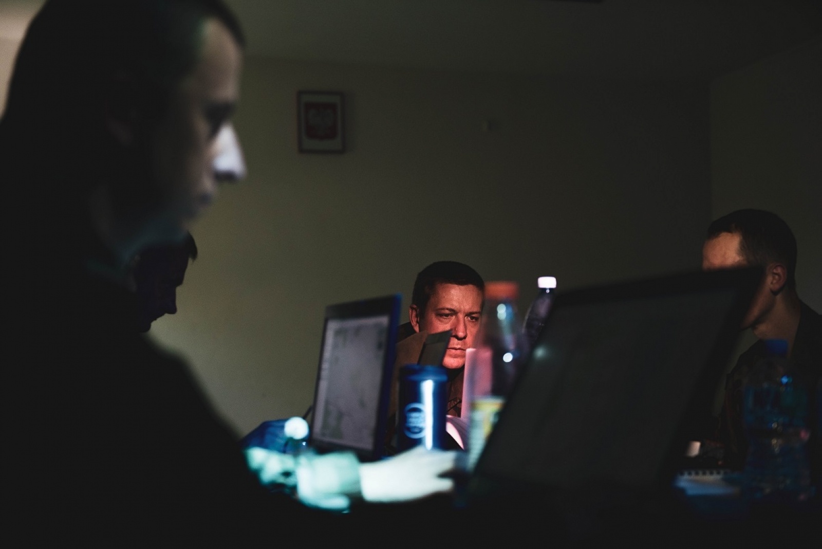 Zdjęcie w galerii na portalu naszraciborz.pl: Śląscy terytorialsi szkolą się jak planować poszukiwania wiadomości z regionu