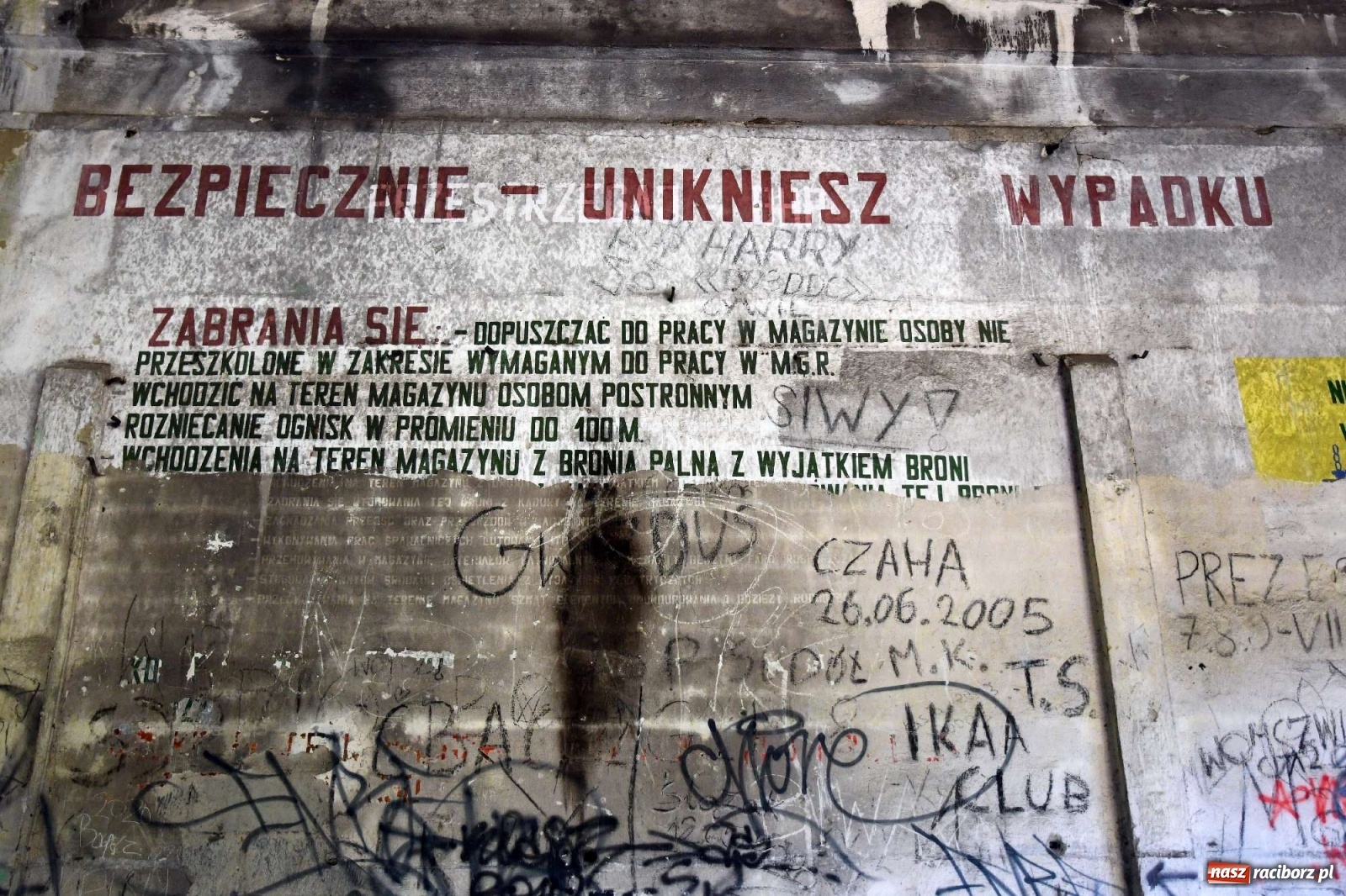 Zdjęcie w galerii na portalu naszraciborz.pl: Tajemnice zimnej wojny. Baza rakietowa w Kuźni Raciborskiej [FOTO i WIDEO] wiadomości z regionu