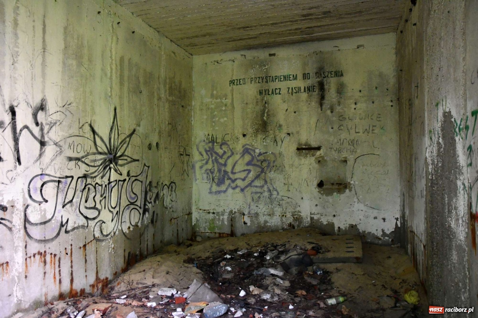 Zdjęcie w galerii na portalu naszraciborz.pl: Tajemnice zimnej wojny. Baza rakietowa w Kuźni Raciborskiej [FOTO i WIDEO] wiadomości z regionu