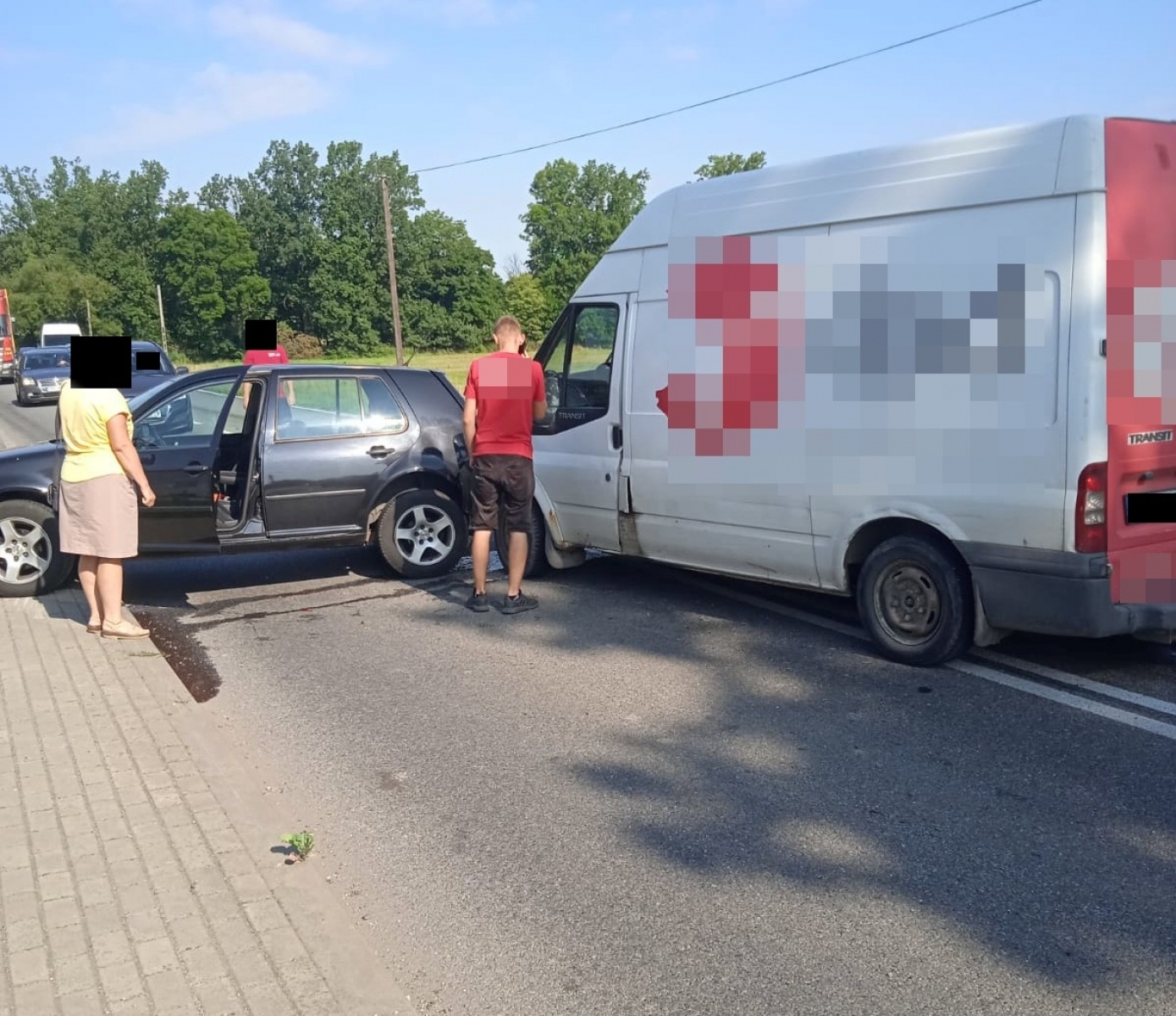 Zdjęcie w galerii na portalu naszraciborz.pl: Raport 998. Audi wjechało w tył peugeota wiadomości z regionu