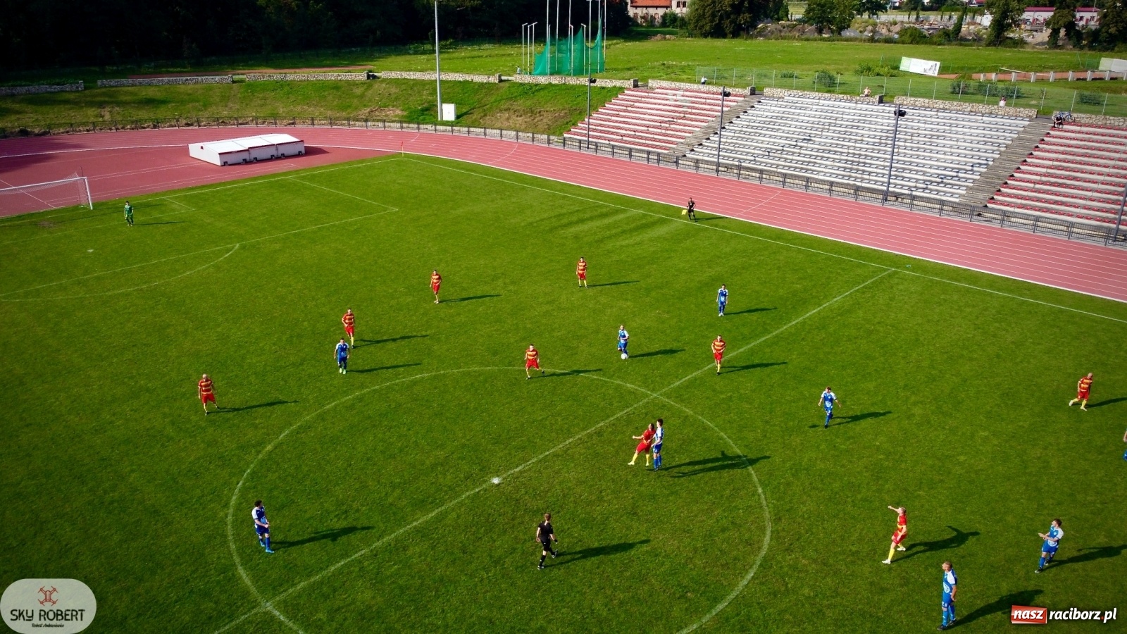 Zdjęcie w galerii na portalu naszraciborz.pl: Na starcie sezonu Unia Racibórz zgasiła połomski Płomień wiadomości z regionu