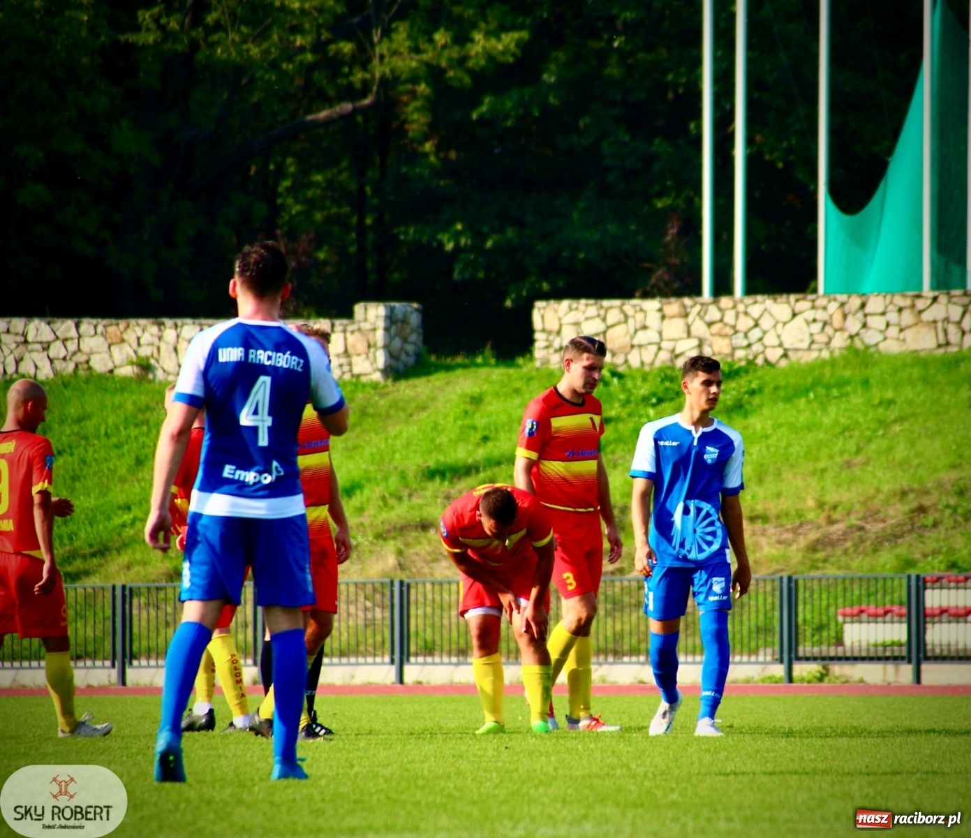 Zdjęcie w galerii na portalu naszraciborz.pl: Na starcie sezonu Unia Racibórz zgasiła połomski Płomień wiadomości z regionu