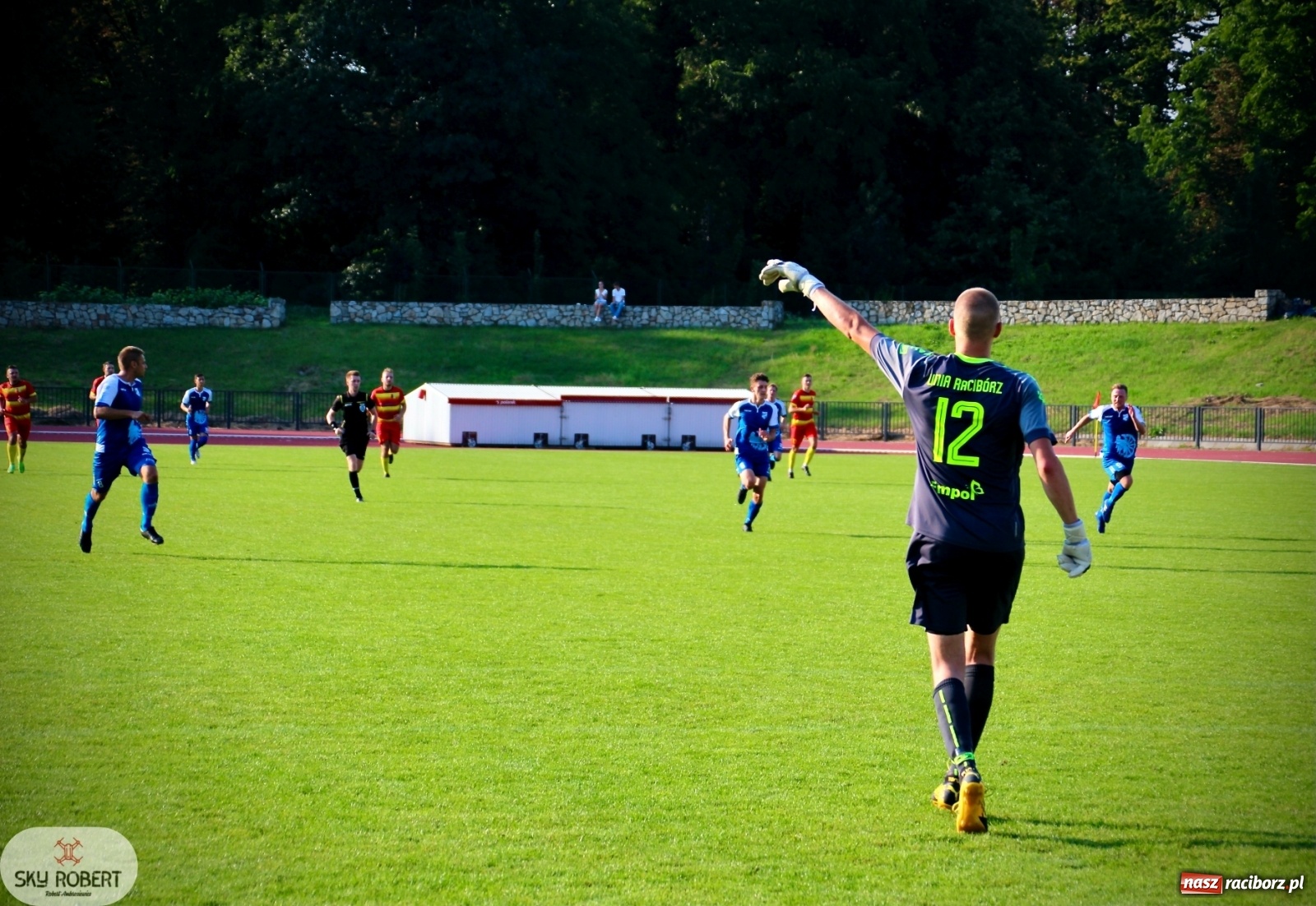 Zdjęcie w galerii na portalu naszraciborz.pl: Na starcie sezonu Unia Racibórz zgasiła połomski Płomień wiadomości z regionu