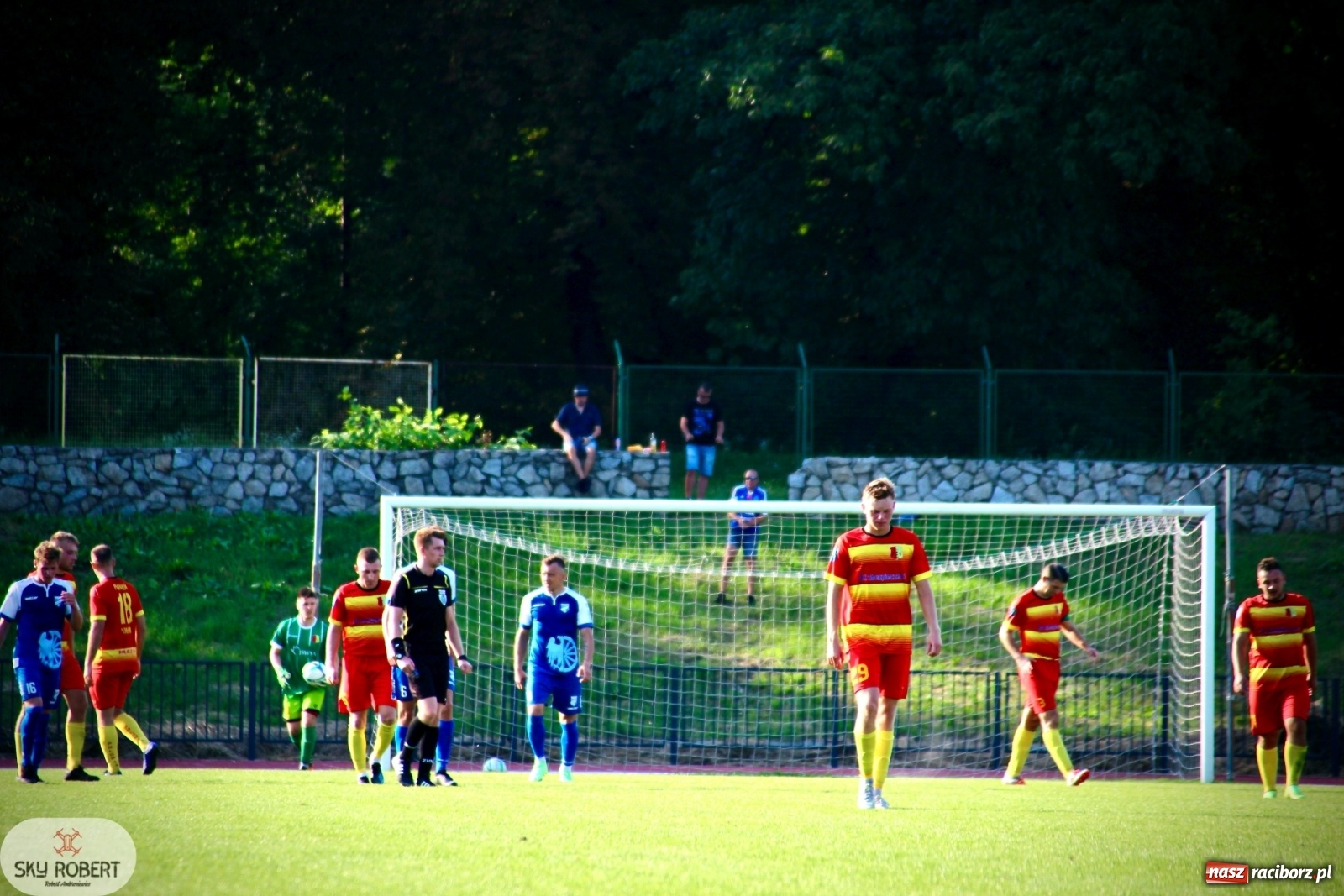 Zdjęcie w galerii na portalu naszraciborz.pl: Na starcie sezonu Unia Racibórz zgasiła połomski Płomień wiadomości z regionu
