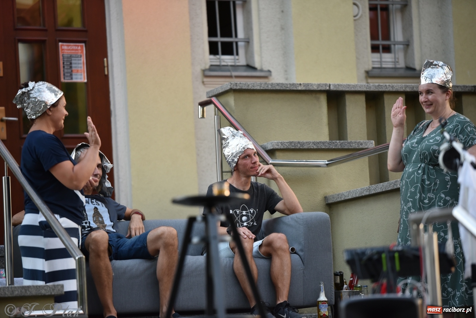 Zdjęcie w galerii na portalu naszraciborz.pl: Teatr na Schodach. Desperackie polowanie na miłość wiadomości z regionu